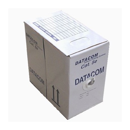 DATACOM kabel licna C5E UTP PVC 305m box černý