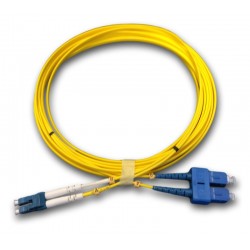 DATACOM optický patchcord LC-SC 09/125 SM   3m duplex