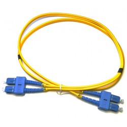 DATACOM optický patchcord SC-SC 09/125 SM   1m duplex