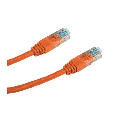 DATACOM Patch kabel UTP CAT5E 3m oranžový