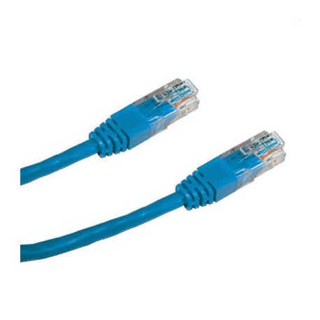 DATACOM Patch kabel UTP CAT6 1m modrý