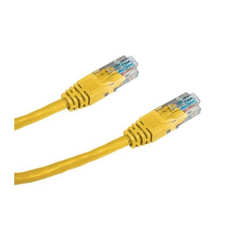 DATACOM Patch kabel UTP CAT6 5m žlutý