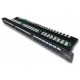 DATACOM Patch panel 19" UTP 24 port CAT6 LSA 1U BK (3x8p)hor.zářez