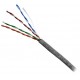 DATACOM UTP drát CAT5E  PVC,Eca 50m šedý