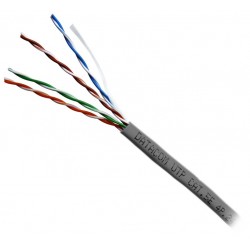 DATACOM UTP drát CAT5E  PVC,Eca 50m šedý