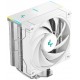 DEEPCOOL chladič AK400 Digital SE / 120mm fan / 4x heatpipes / PWM ARGB / pro Intel i AMD / digitální display / bílý