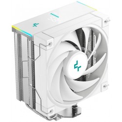 DEEPCOOL chladič AK400 Digital SE / 120mm fan / 4x heatpipes / PWM ARGB / pro Intel i AMD / digitální display / bílý