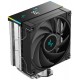 DEEPCOOL chladič AK400 Digital SE / 120mm fan / 4x heatpipes / PWM ARGB / pro Intel i AMD / digitální display / černý