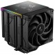 DEEPCOOL chladič AK620 Digital Pro / 2x120mm fan / 6x heatpipes / pro Intel i AMD/ černý / digitální display více hodnot