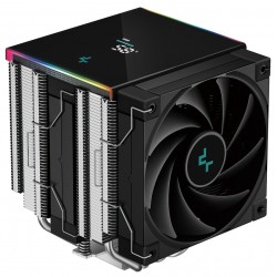 DEEPCOOL chladič AK620 Digital SE / 2x120mm fan / 6x heatpipes / pro Intel i AMD/ digitální display / černý