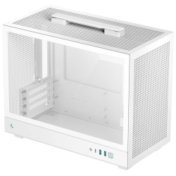 DEEPCOOL skříň CH160 Plus / micro-ATX / USB 3.0 / USB-C / prosklená bočnice / držadlo / bílá