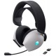 DELL bezdrátová náhlavní souprava  AW725H/ Wireless gaming Tri - mode Headset/ sluchátka + mikrofon/ bílá