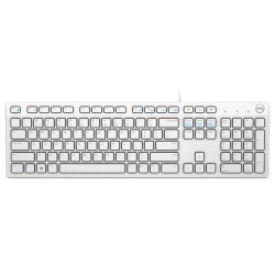 DELL klávesnice KB216/ multimediální/ US/ mezinárodní/ USB/ drátová/ bílá