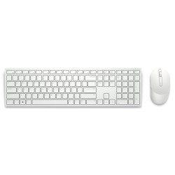 DELL KM5221W bezdrátová klávesnice a myš ruská/ russian/ bílá