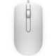 DELL MS116/ myš/ optická/ 2 tlačítka + rolovací/ USB/ bílá