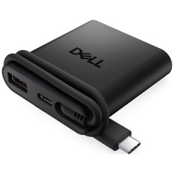 DELL Pro Travel Hub DA225/ dokovací stanice/ 2x USB-C/ USB/ HDMI