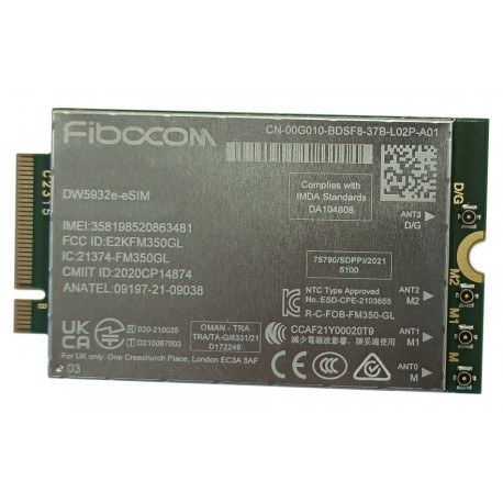 DELL Wireless Mobile Modem DW5932e 5G pro notebooky Latitude/ WWAN