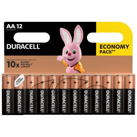 Duracell Basic alkalická baterie 12 ks (AA)