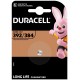 Duracell silver-oxide knoflíková baterie 392/384/SR41 1ks