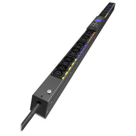 EATON ePDU G4: Měřený vstup IEC 0U, In: IEC60309 16A 3P - Out: 12xC13:12xC39