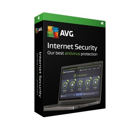 Elektronická licence: AVG Internet Security for Windows, 1PC (1rok) (SALES NUMBER) email
