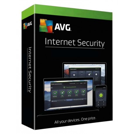 Elektronická licence: AVG Internet Security Multi-Device / 10 zařízení na 1 uživatele / el. licence / 1 rok