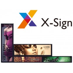 Elektronická licence: BENQ X-Sign Basic software pro displaje digital signage, licence na 3 roky