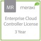 Elektronická licence: Cisco Meraki MR Enterprise Cloud Controller License, 3 Year