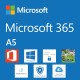 Elektronická licence: Microsoft 365 A5 for students use benefit (pro studenty zdarma) předplatné 1 rok, vyúčtování ročně