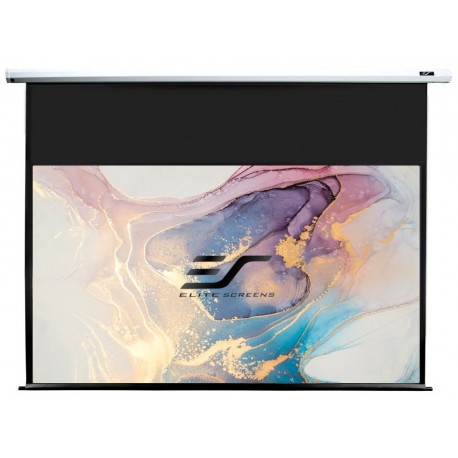 ELITE SCREENS plátno elektrické motorové 100" (254cm)/ 16:9/ 124,5×221,5cm/ gain 1.1/ 24" drop/ case bílý