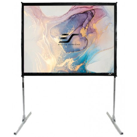 ELITE SCREENS plátno mobilní stativ 150" (381cm)/ 16:9/ 186,9×332cm/ gain 1.1/ CineWhite