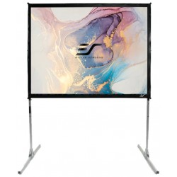 ELITE SCREENS plátno mobilní stativ 180" (457,2cm)/ 4:3/ 274,3×365,8cm/ gain 1.1/ CineWhite