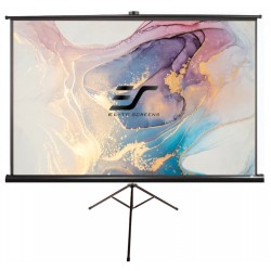 ELITE SCREENS plátno mobilní trojnožka 84" (213,4cm)/ 16:9/ 104,6×185,9cm/ gain 1.1/ case černý