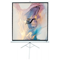 ELITE SCREENS plátno mobilní trojnožka 85" (215,9cm)/ 1:1/ 152,4×152,4cm/ gain 1.1/ case bílý