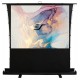 ELITE SCREENS plátno teleskopické od podlahy vzhůru 92" (233,7cm)/ 16:9/ 114,6×203,7cm/ gain 1.1/ case černý