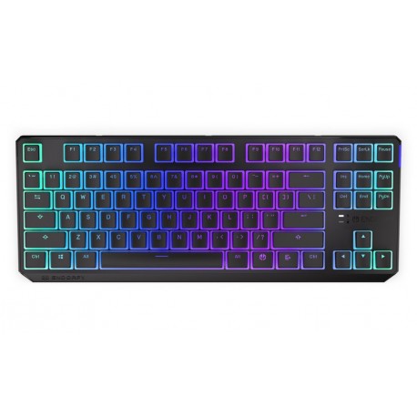 Endorfy herní klávesnice Thock TKL Wireless Red Pudding / RGB / red sw. / bezdrátová / mechanická / US layout / černá