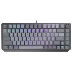 Endorfy mechanická klávesnice Thock V2 75% / drátová / ARGB /  red sw. / USB / zmenšená / CZ/SK layout