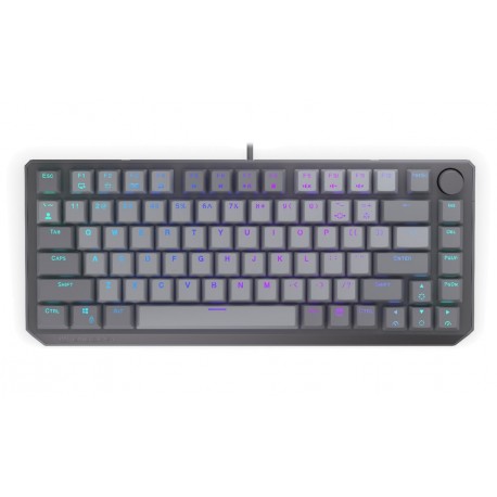 Endorfy mechanická klávesnice Thock V2 75% / drátová / ARGB /  red sw. / USB / zmenšená / US layout