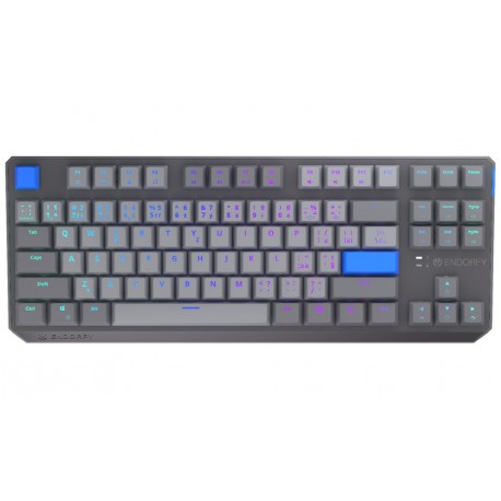 Endorfy mechanická klávesnice Thock V2 TKL / bezdrátová / ARGB /  yellow sw. / USB / CZ/SK layout