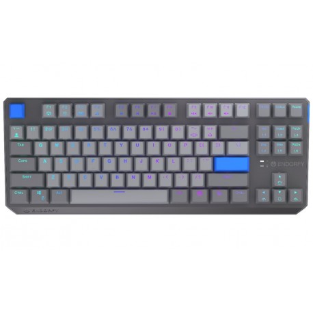 Endorfy mechanická klávesnice Thock V2 TKL / bezdrátová / ARGB /  yellow sw. / USB / US layout
