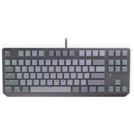 Endorfy mechanická klávesnice Thock V2 TKL / drátová / ARGB /  red sw. / USB / US layout