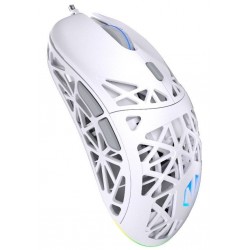 Endorfy myš LIV Onyx White / PAW3311 / Khail GM 4.0 / ARGB / drátová / ultralehká / bílá