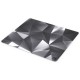 Endorfy podložka na stůl Crystal L Black / 450×400×3 mm / voděodolná / černá