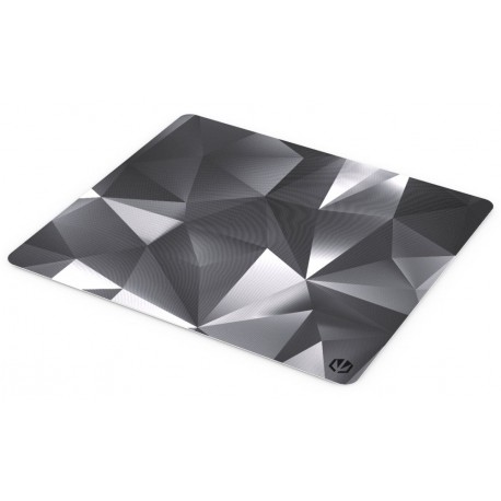 Endorfy podložka na stůl Crystal L Black / 450×400×3 mm / voděodolná / černá