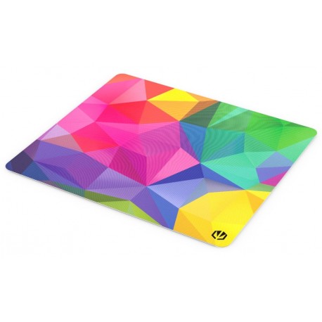 Endorfy podložka na stůl Crystal L Spectrum / 450×400×3 mm / voděodolná / duhová