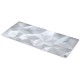 Endorfy podložka na stůl Crystal XL Onyx White / 900×400×3 mm / voděodolná / bílá