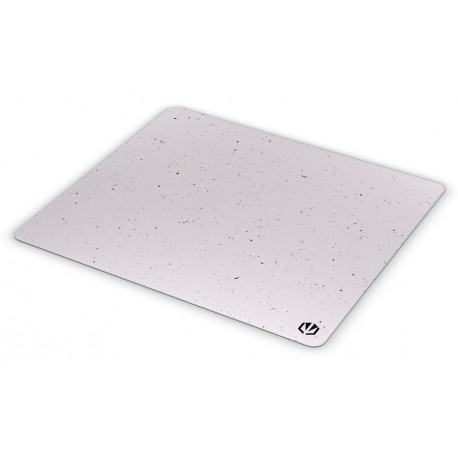 Endorfy podložka pod myš Stoneflow White L / 450x400x3 / voděodolná / obšitá / gumová spodní vrstva / bílý kámen