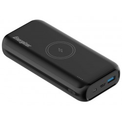 Energizer powerbanka QE20009PQ   20000mAh,, Power Delivery, bezdrátové nabíjení, černá