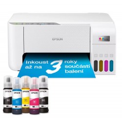 Epson EcoTank L3276/ 5760 x 1440/ A4/ MFZ/ ITS/ 4 barvy/ WiFi/ USB/ 5 let záruka po registraci