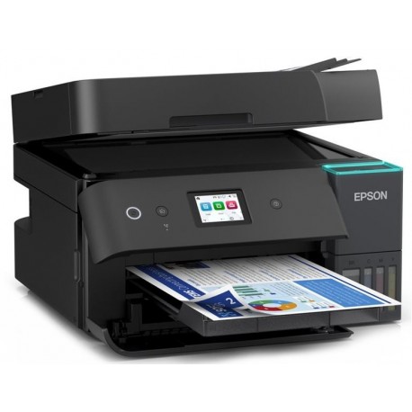 Epson EcoTank L6390/ 4800 x 1200/ A4/ MFZ/ LCD/ ITS/ ADF/ Duplex/ Fax/ 4 barvy/ Wi-Fi/ USB/ 5 let záruka po registraci